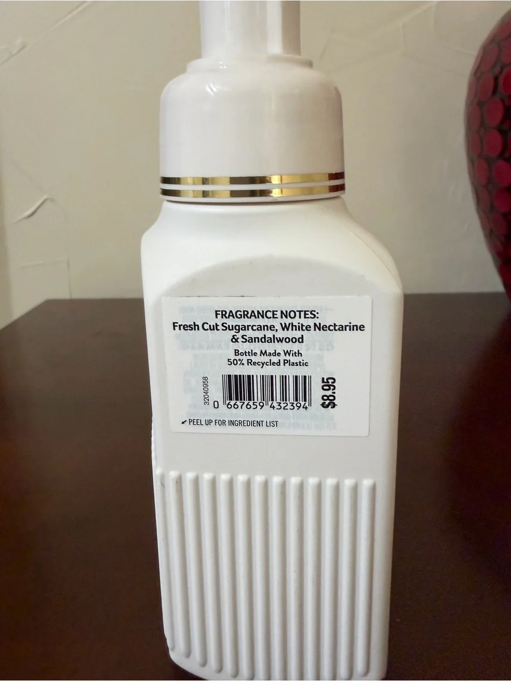 Bath & Body Works Fiji White Sands Foamin Hand Soap & 3 Wick Candle Set